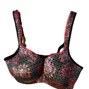 Addition Elle Bra 40DD Floral Patterned